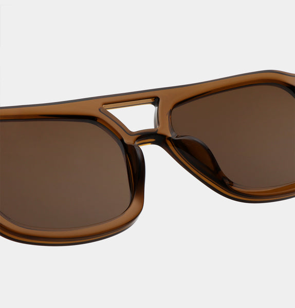 Kaya Sunglasses in Smoke Transparent