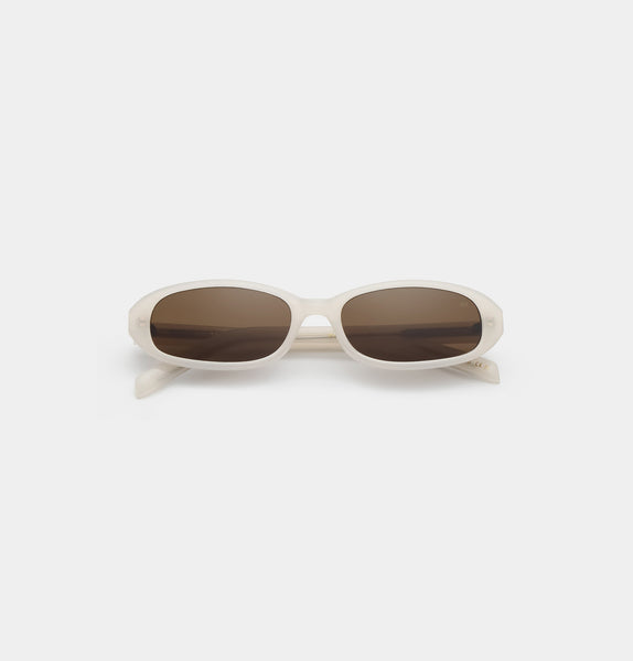 Macy Sunglasses in Cream Bone