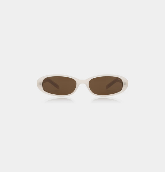 Macy Sunglasses in Cream Bone