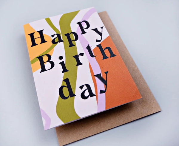 Andalucia Birthday Card