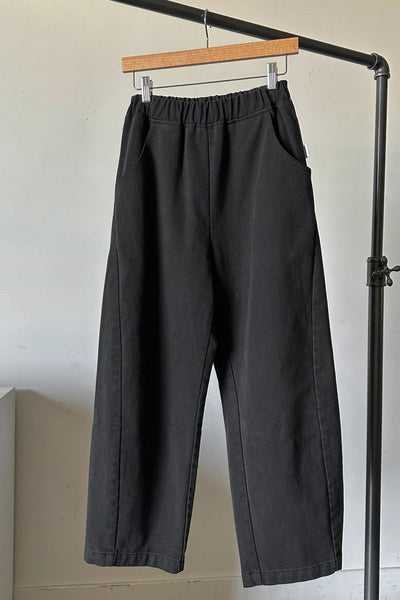 Arc Pants in Black Canvas