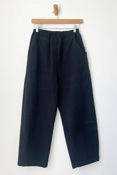 Arc Pants in Black Canvas