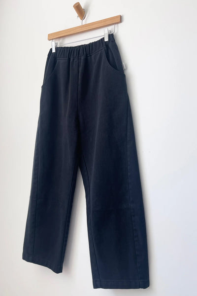 Arc Pants in Black Canvas