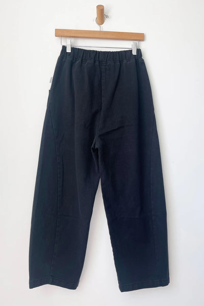 Arc Pants in Black Canvas