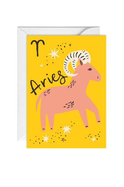 Aries Birthday Card