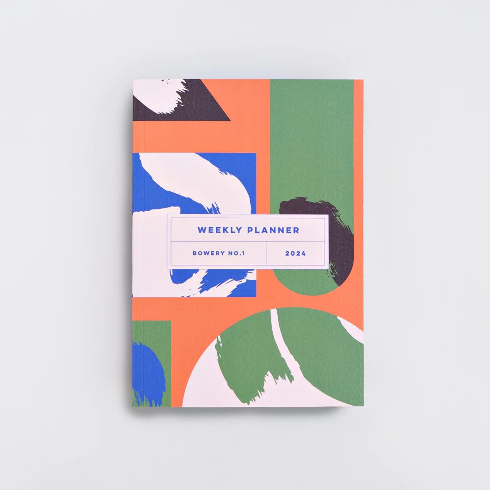 Bowery No. 1 2024 Weekly Lay-Flat Planner Book