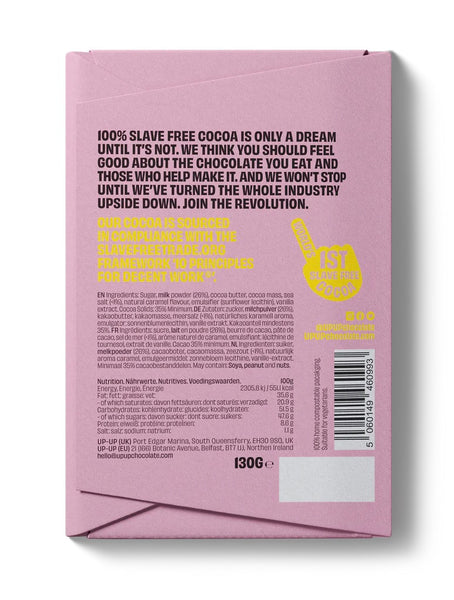Salted Caramel Milk Chocolate Bar 130g