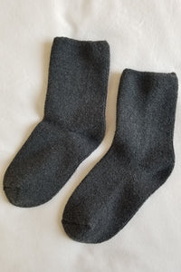 Cloud Socks in Charcoal