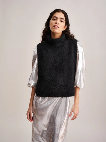 Daren Bodywarmer in Black Beauty