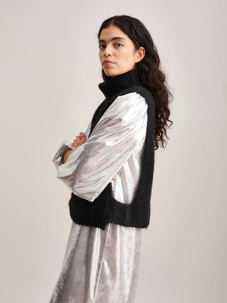 Daren Bodywarmer in Black Beauty
