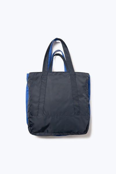 Double Bag in Egyptian Blue and Navy