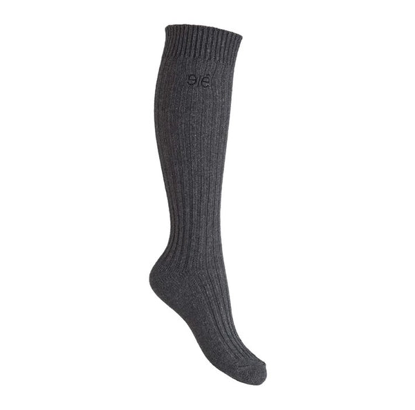 ESYoyo Knee Socks in Charcoal Grey Mélange