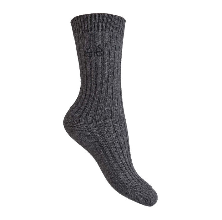 ESYoyo Socks in Charcoal Grey Mélange