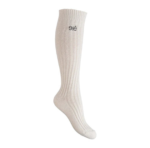 ESYoyo Knee Socks in Wood Ash Mélange
