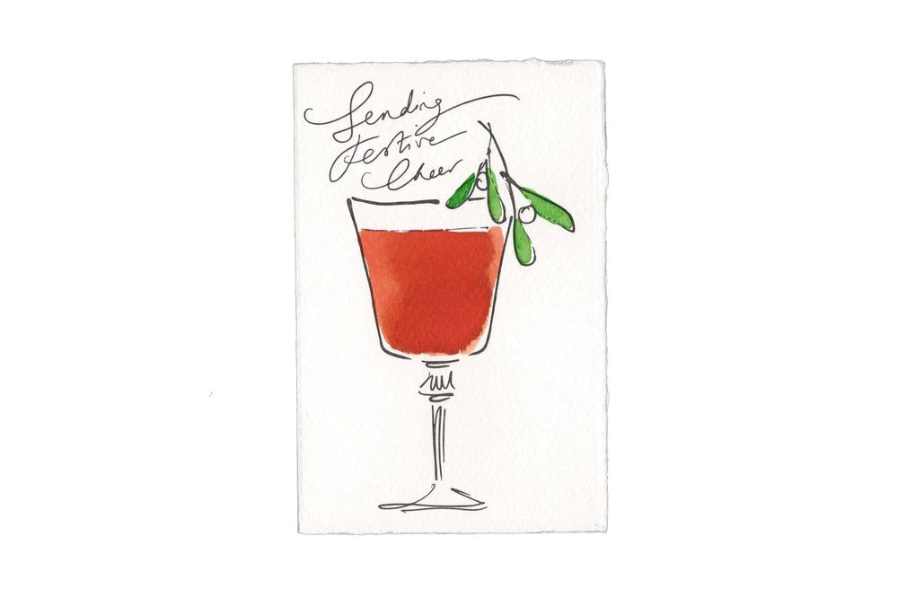 Festive Cheer Negroni Card