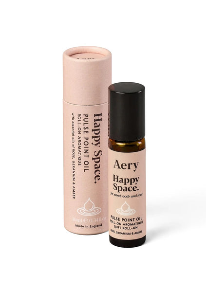 Happy Space Pulse Point Roll On - Rose, Geranium and Amber