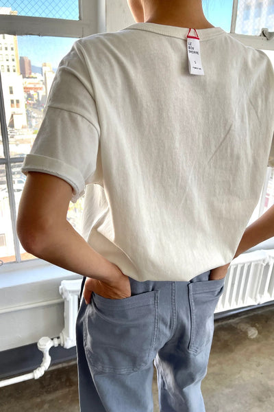 Her Tee in Classic White
