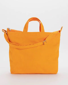 Horizontal Zip Duck Bag in Tangerine