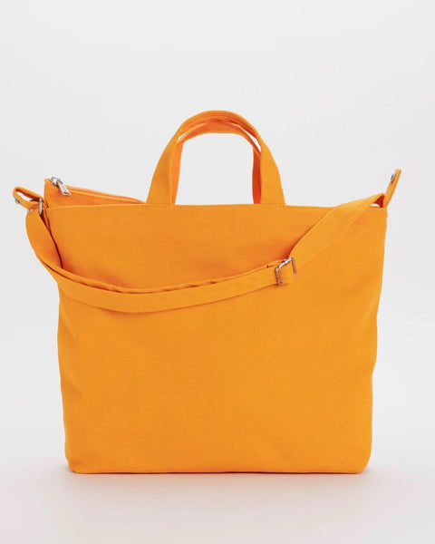 Horizontal Zip Duck Bag in Tangerine
