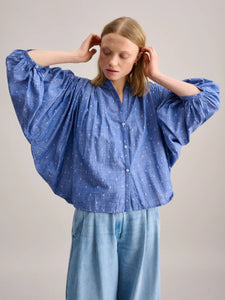 Ink Blouse in Blue