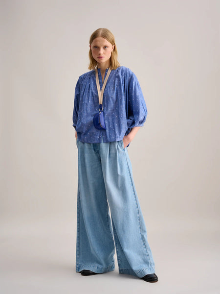 Ink Blouse in Blue