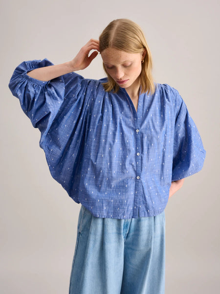 Ink Blouse in Blue