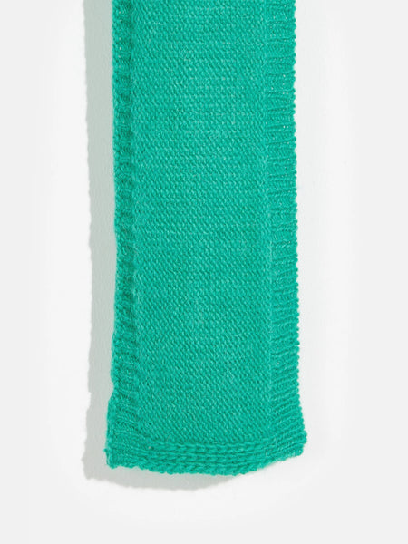 Nansy Knitted Hood in Malachite