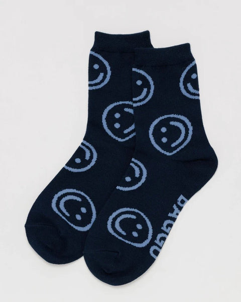 Navy Happy Socks