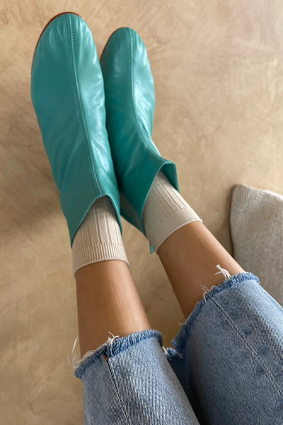 Her Socks in Porcelain