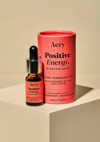 Positive Energy Fragrance Oil - Pink Grapefruit, Vetiver and Mint