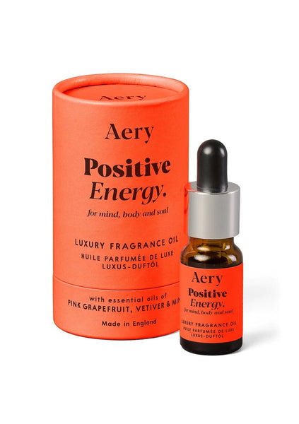 Positive Energy Fragrance Oil - Pink Grapefruit, Vetiver and Mint
