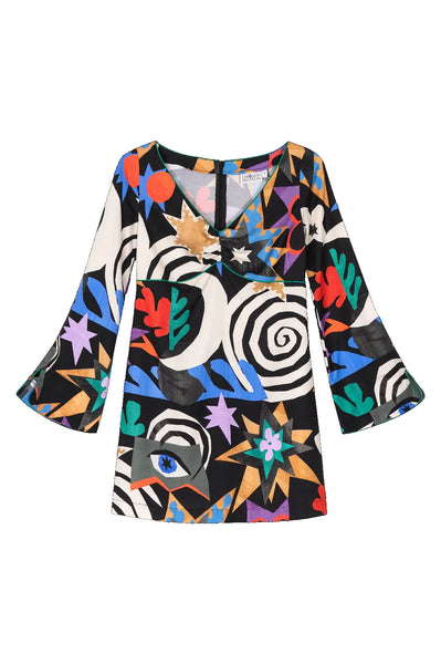 Principia Dress in Theia Print
