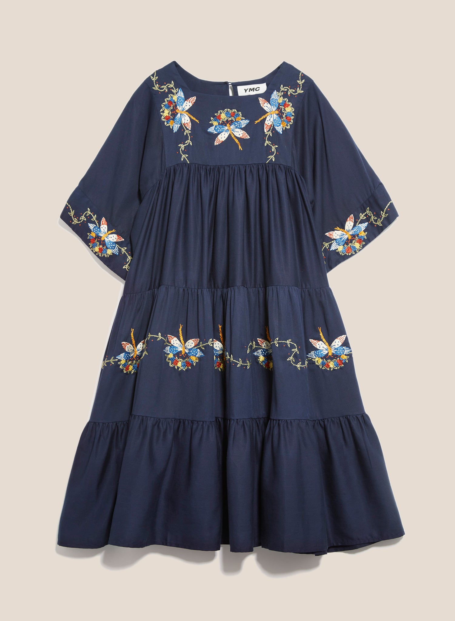 Petite Paloma Dress in Navy