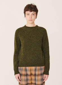 Jets Crew in Dark Green