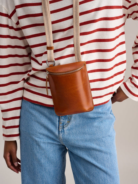 Shone Mini Bag in Cognac