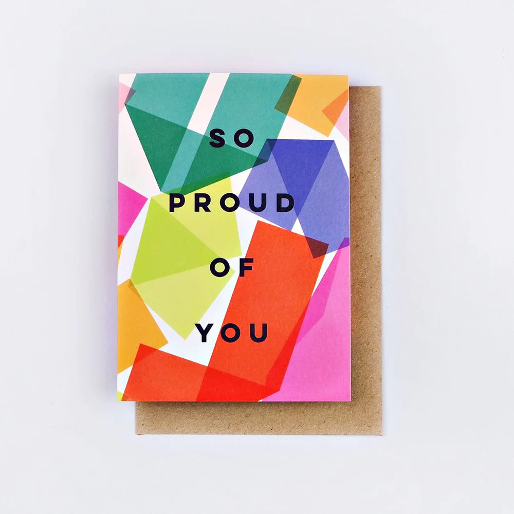 Proud Of You Origami Card