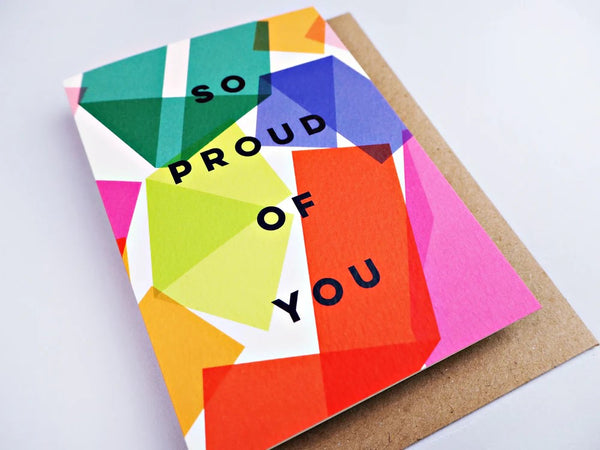 Proud Of You Origami Card