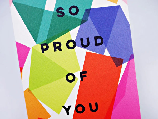 Proud Of You Origami Card