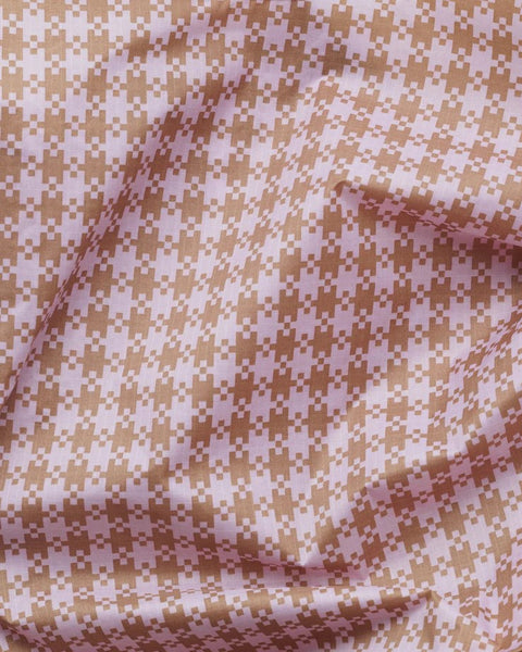 Standard Tote in Rose Pixel Gingham