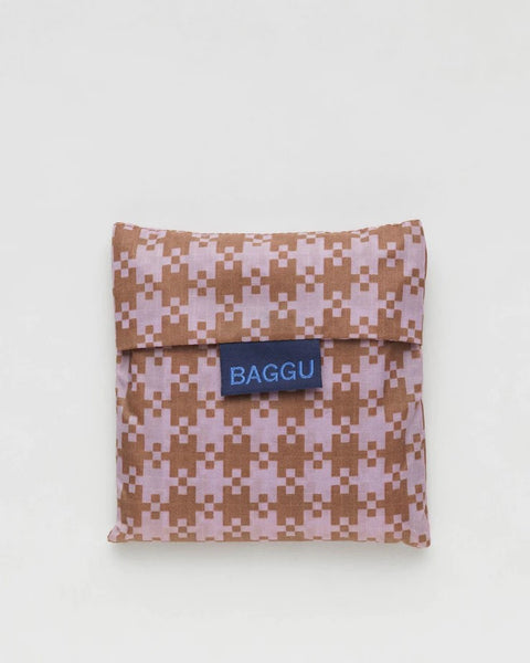 Standard Tote in Rose Pixel Gingham