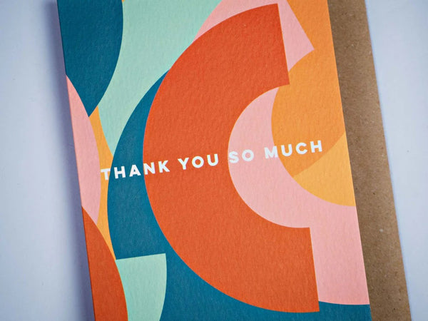 Thank You So Much Card