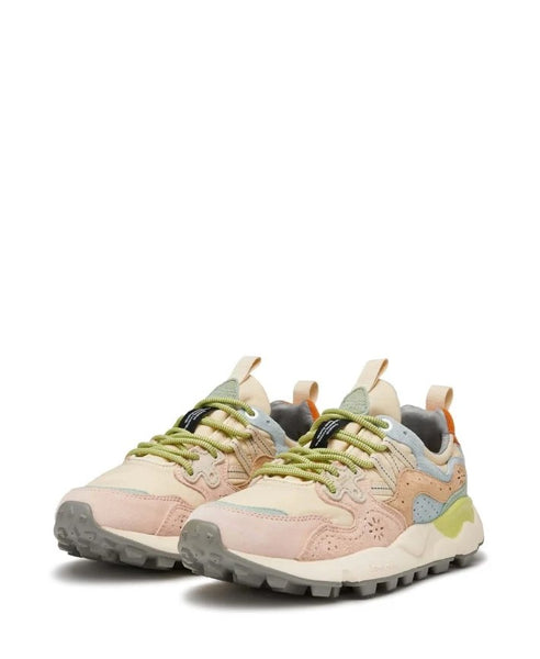 Yamano 3 Sneakers in Pink and Beige