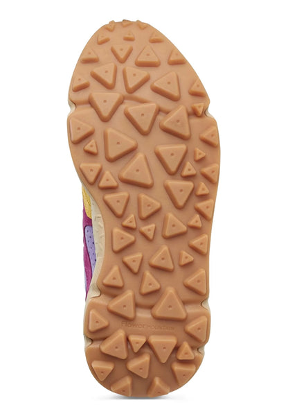 Yamano 3 Sneakers in Purple and Ochre