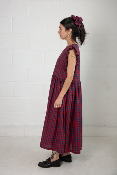 Ducie Dress and n Red and Blue Check