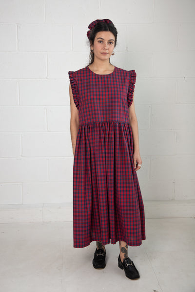 Ducie Dress and n Red and Blue Check