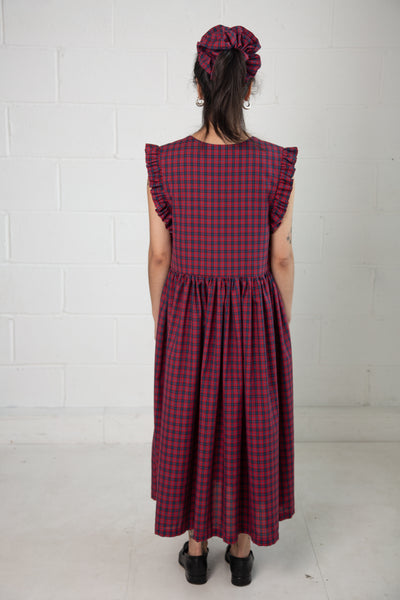 Ducie Dress and n Red and Blue Check