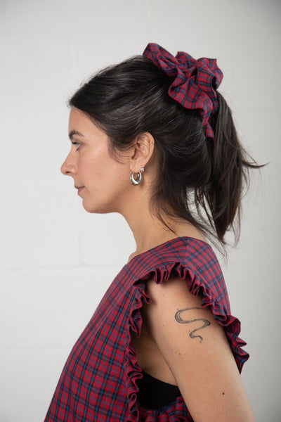 Ducie Dress and n Red and Blue Check