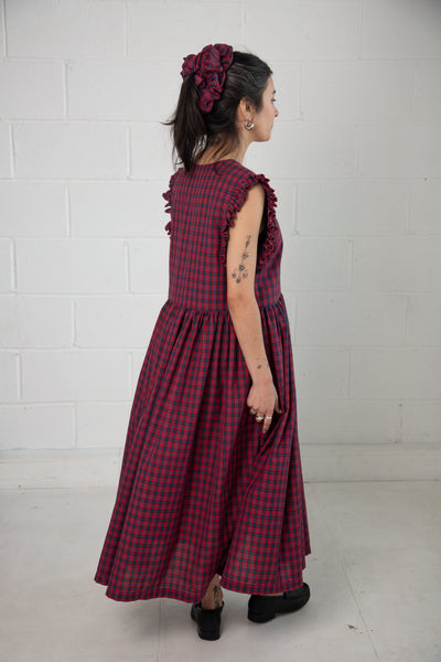 Ducie Dress and n Red and Blue Check