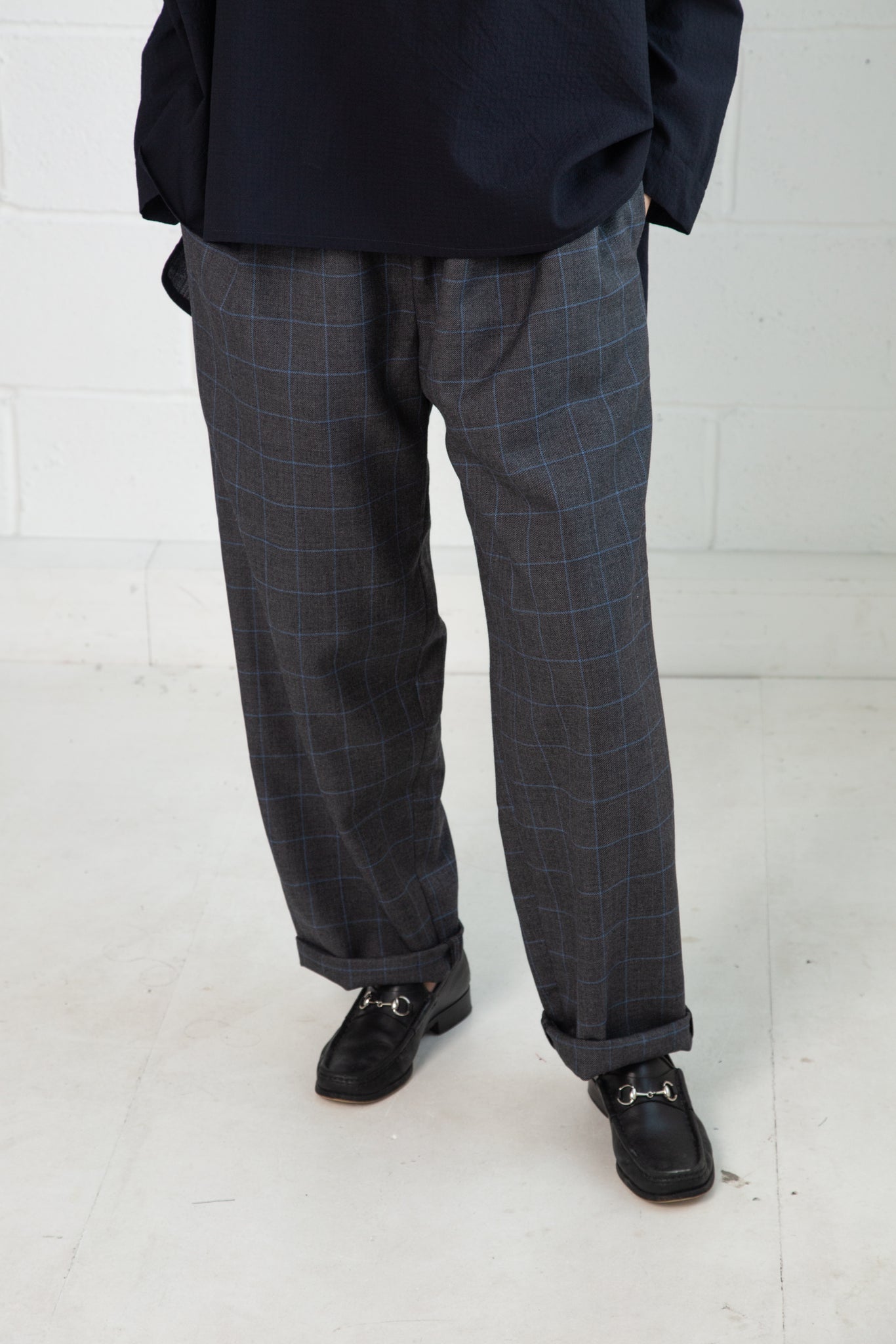 Tariff Pants in Grey Wool