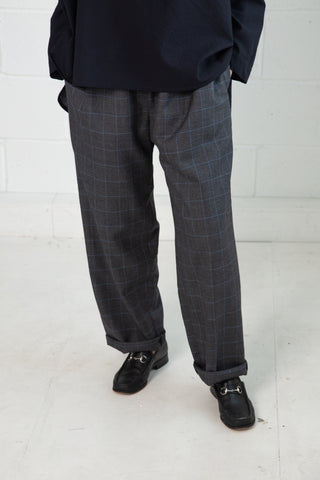 Tariff Pants in Grey Wool